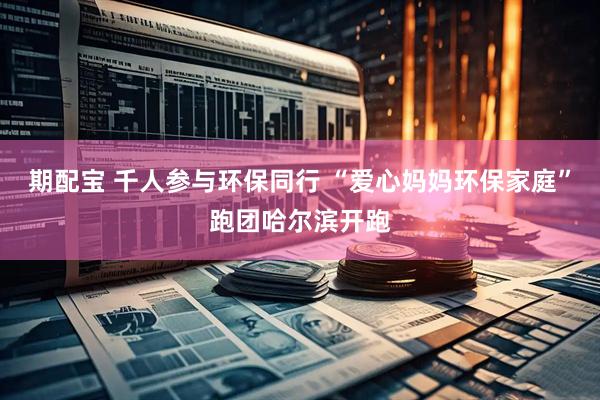 期配宝 千人参与环保同行 “爱心妈妈环保家庭”跑团哈尔滨开跑